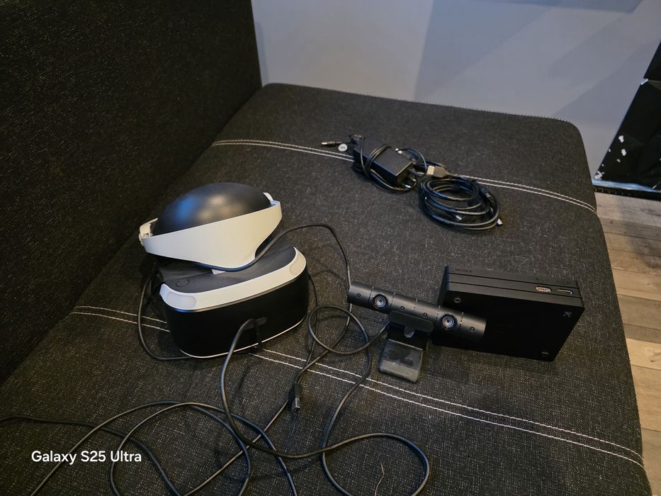 sprzedam okulary vr  uszkodzony przewód