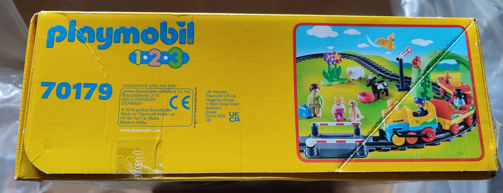 Конструктор Playmobil Моя перша залізниця 70179