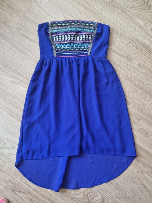 PORTES GRÁTIS - Vestido Roxo da Stradivarius (Tamanho S)