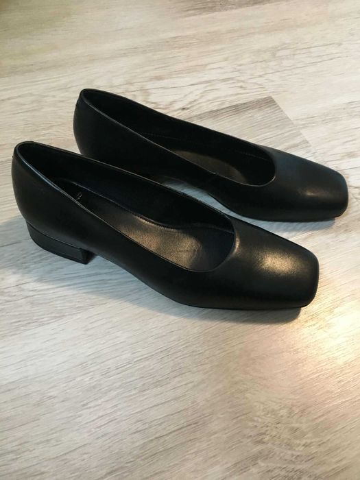 Debbi Vagabond 38 nowe czółenka czarne skóra