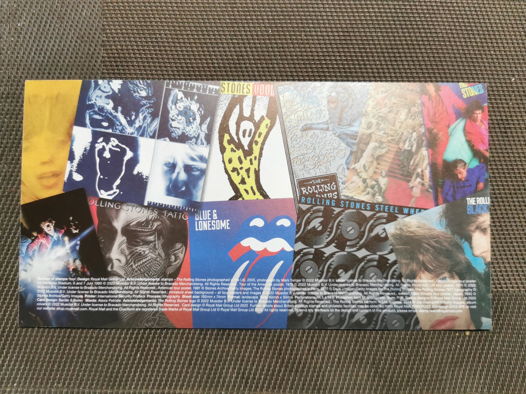 Rolling Stones znaczki