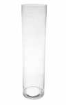 Wazon szklany wysoki 50 cm - 12 sztuk, dekoracja