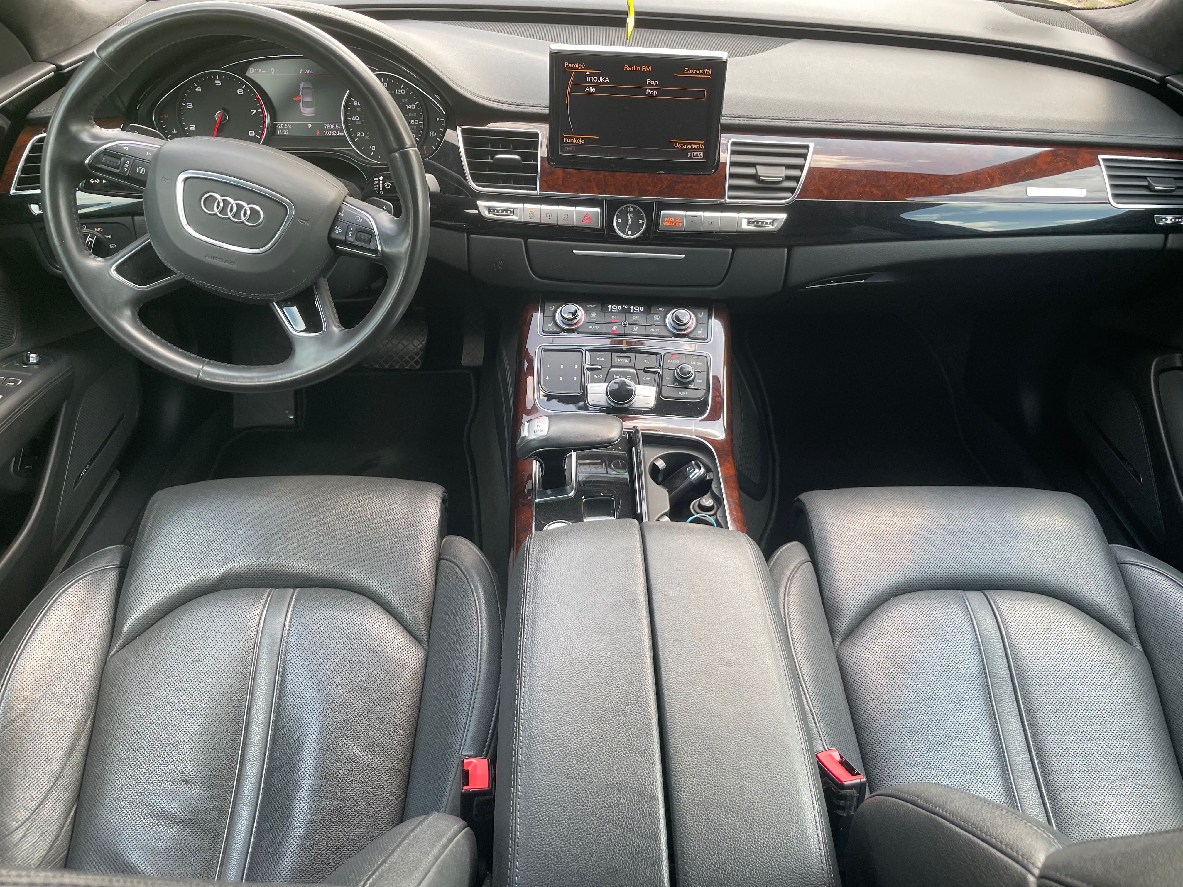 Piękne Audi A8 Long 3.0 Benzyna/Gaz.Panorama.Matrix.Zamiana
