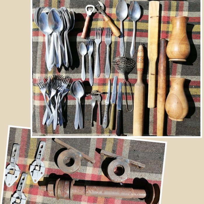 Речі з горища, інструменти,картини, книги, посуд СССР