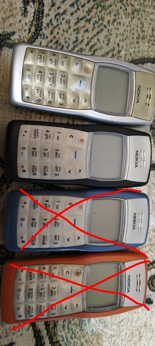 Продам телефоны Nokia 3410,3310,1100,1112,1110,