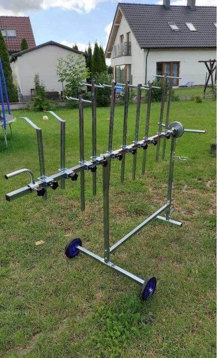 Вращающийся стенд для покраски с 10 кронштейнами Sherman SL002