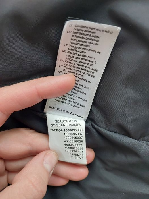 The North Face. Зимовий пуховик XS.