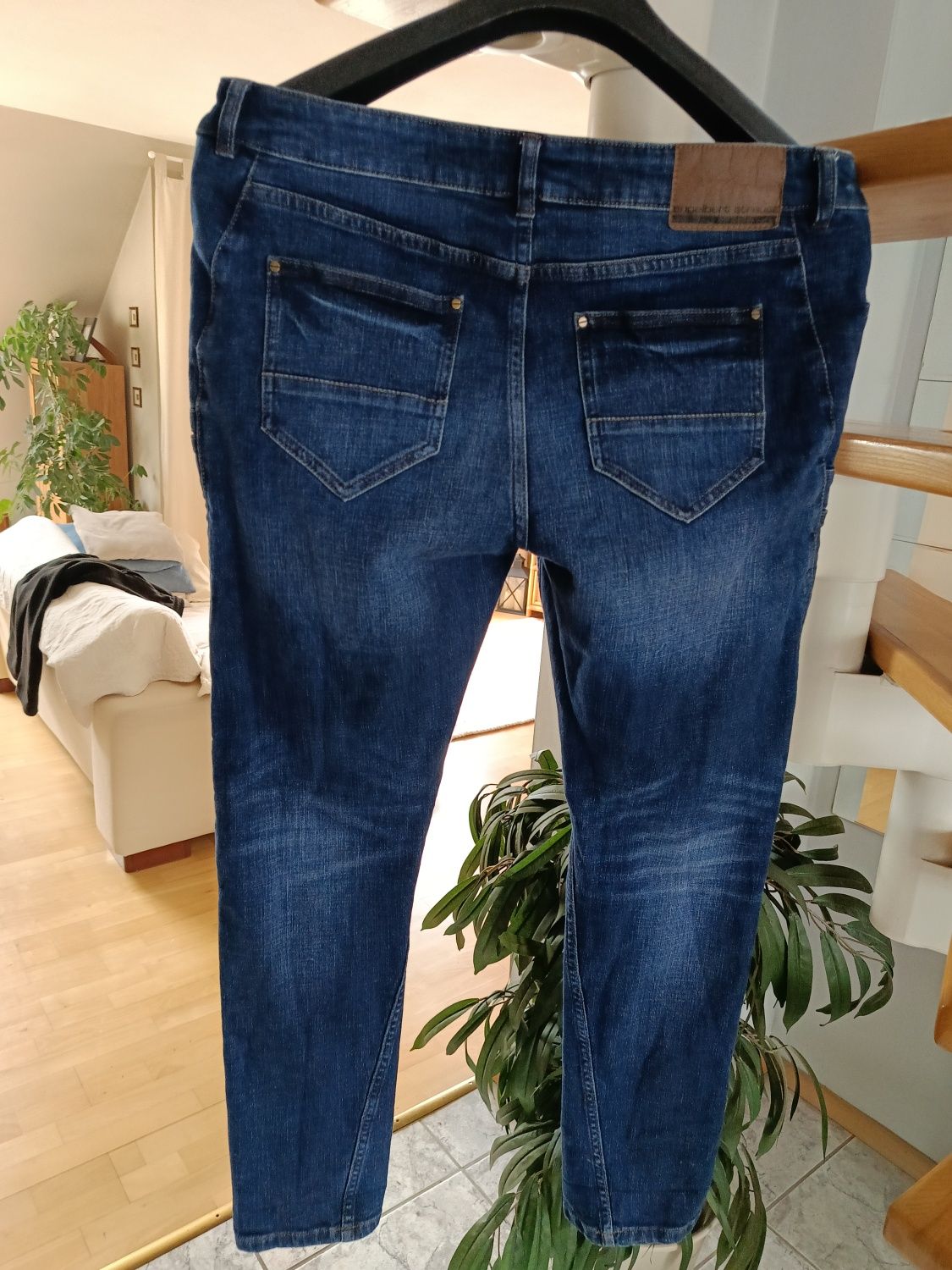 Strauss fajne jeansy męskie model Slim rozmiar XL, 54