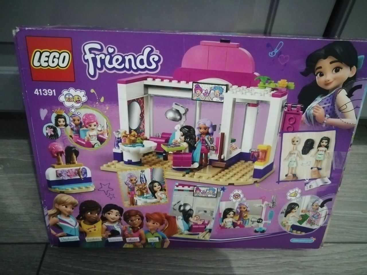 Zestaw klocków Lego friends Salon fryzjerski w Heartlake 41391,fryzjer