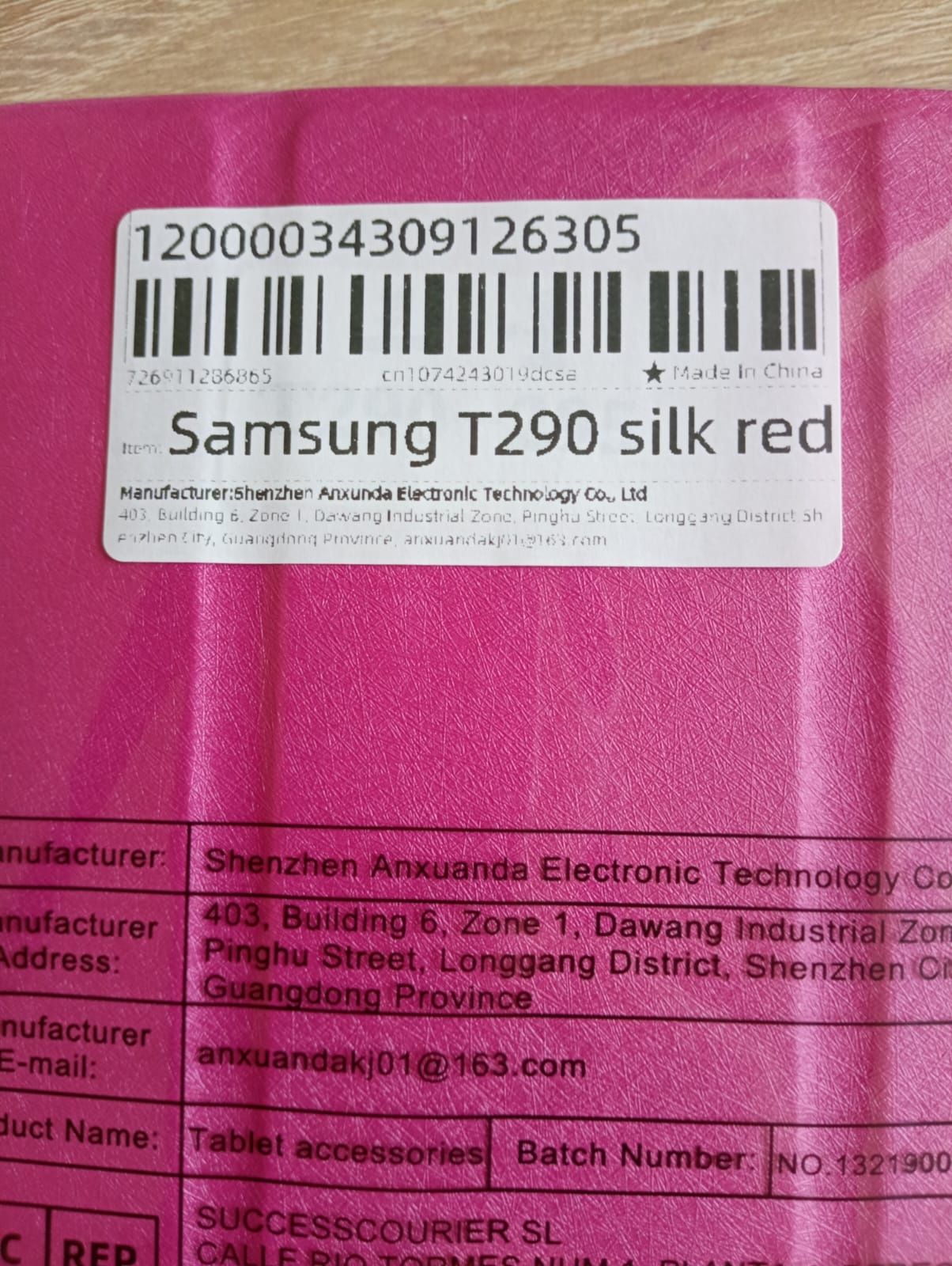 Чохол на планшет Samsung galaxy Tab A t 290