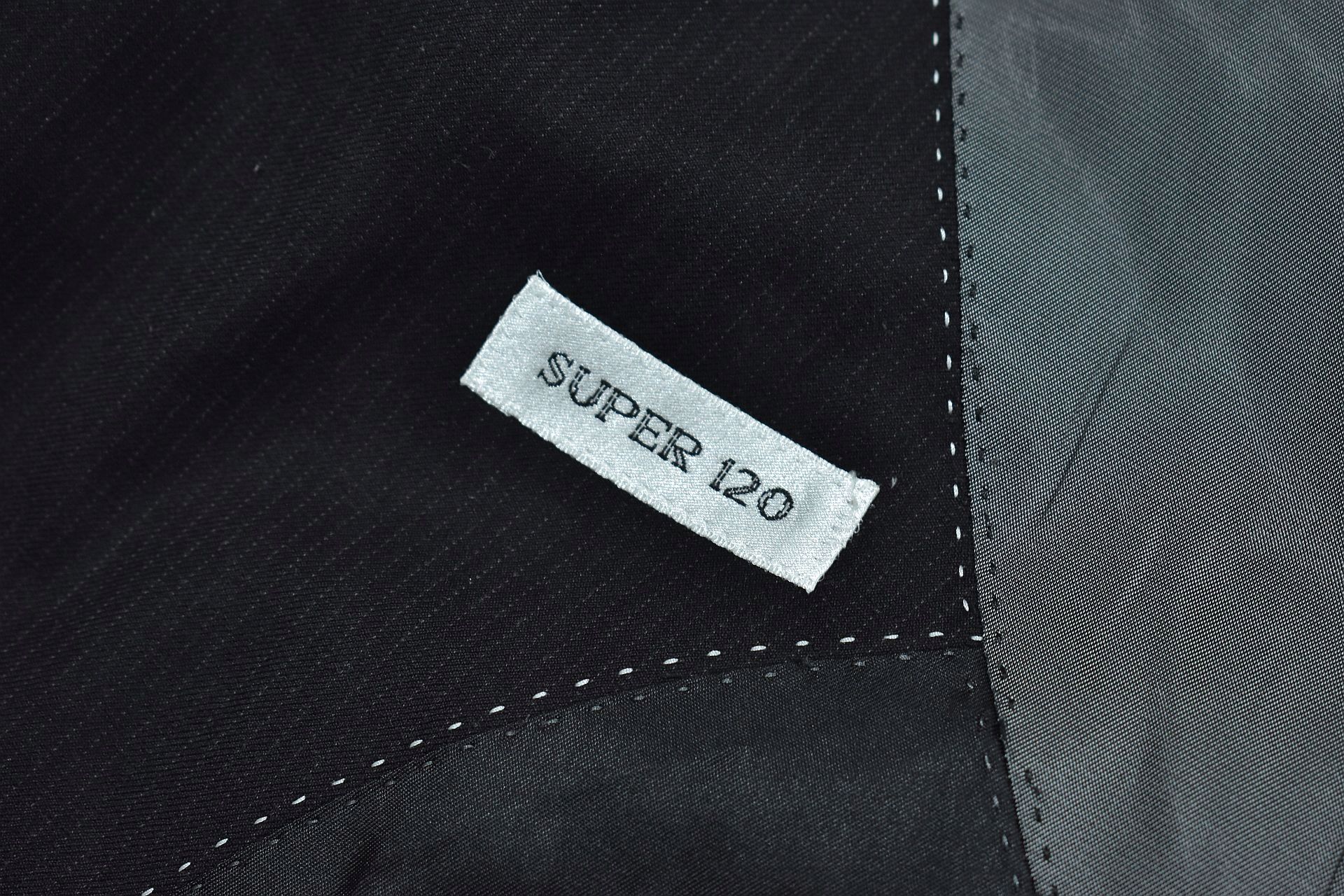 BALMAIN Super 120 Wełniana Marynarka Męska / 60