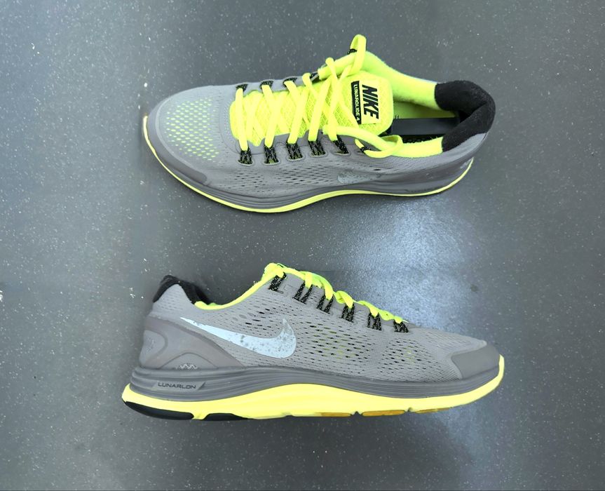 Кроссовки Nike LunarGlide 4 | 44 размер | Серые | Оригинал | Беговые