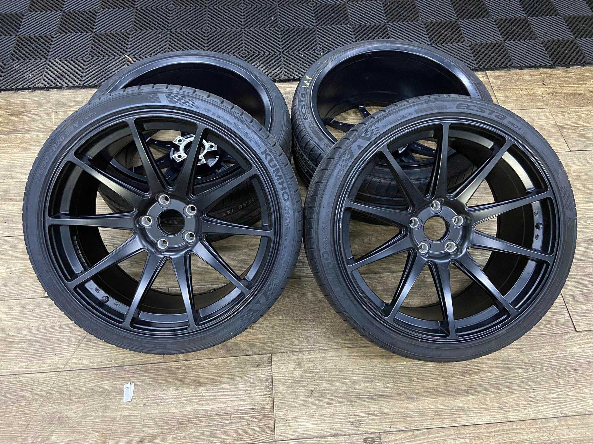 20" Japan Racing JR11 NOWE OPONY 10J ET20 5x120 BMW M3 M4 e63 komplet