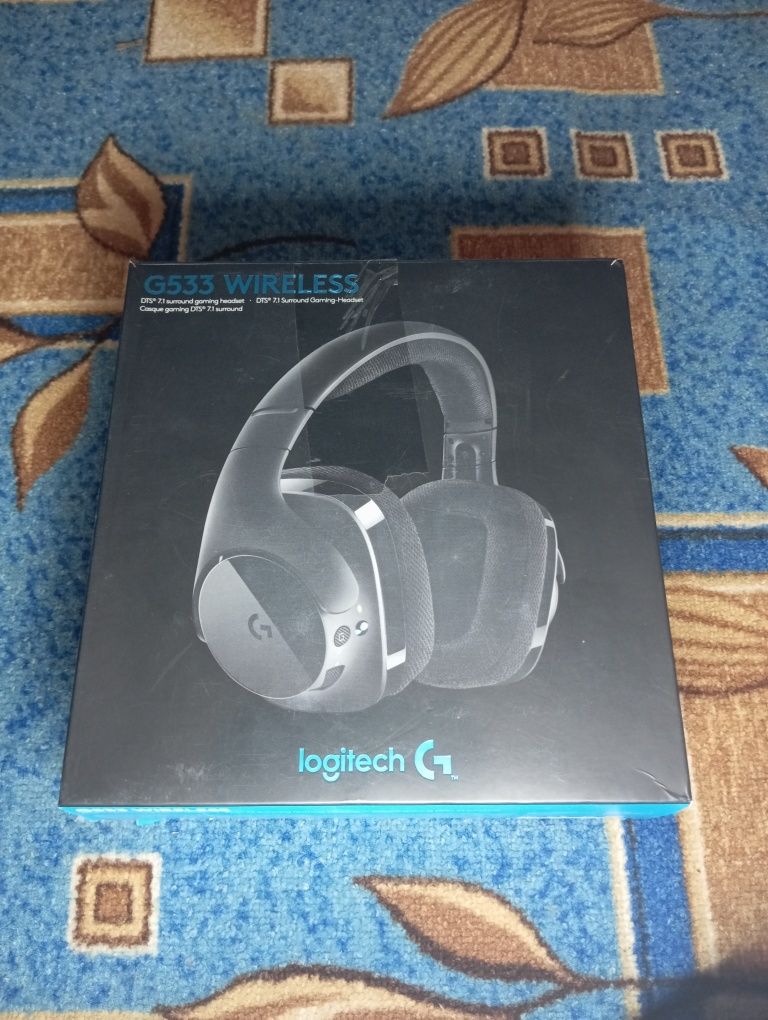 Ігрові навушники Logitech G533 – бездротові, все працює!