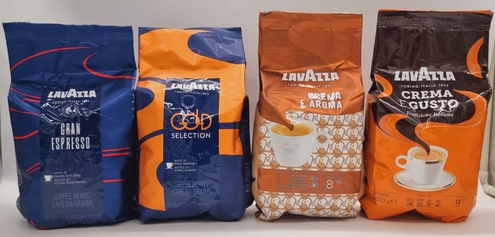 Кофе в зёрнах Lavazza в ассортименте