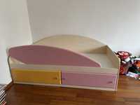 Дитяче ліжко диван Снайт з матрацом