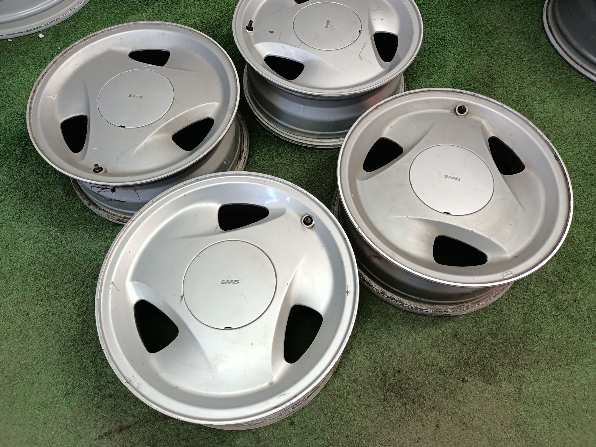 15" felgi 4x108 et33 Oryginalne SAAB 9000 Aero Wysyłka