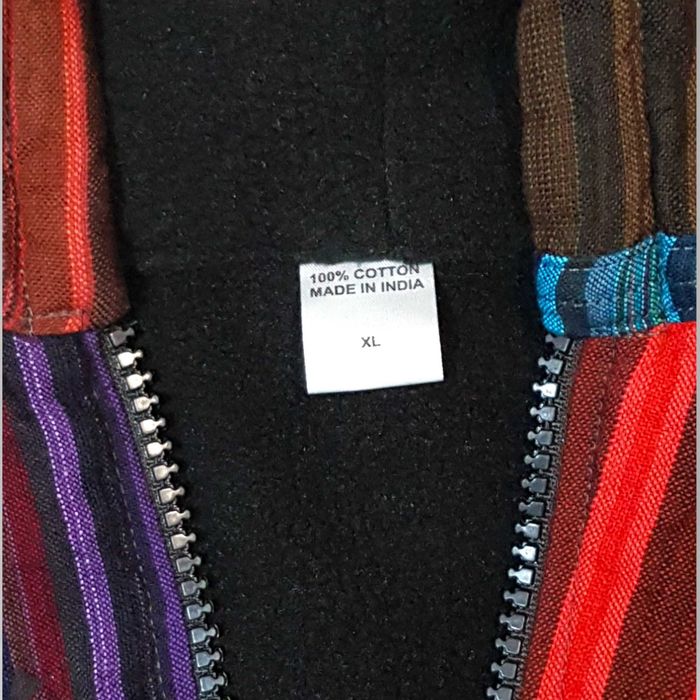 Festiwal Boho Indie Bluza Kurtka Z Kapturem Unisex