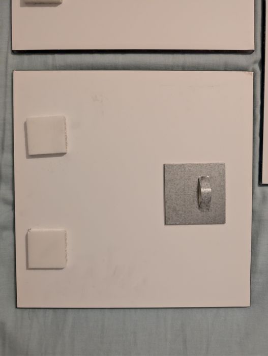 3 obrazy motyle 20x20 komplet