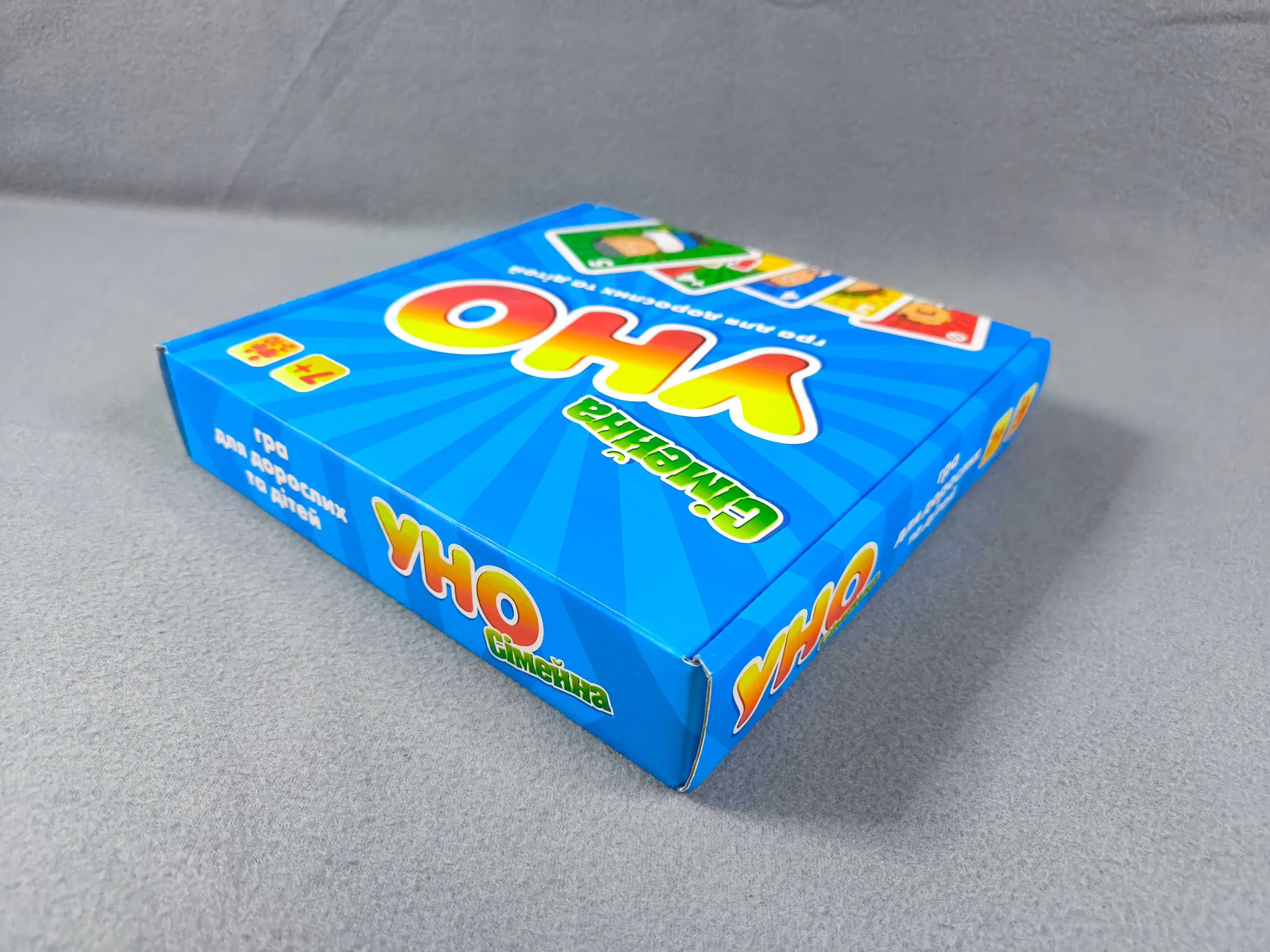 Настольная игра UNO Семейная 2 в 1 Strateg, уно для детей, українською