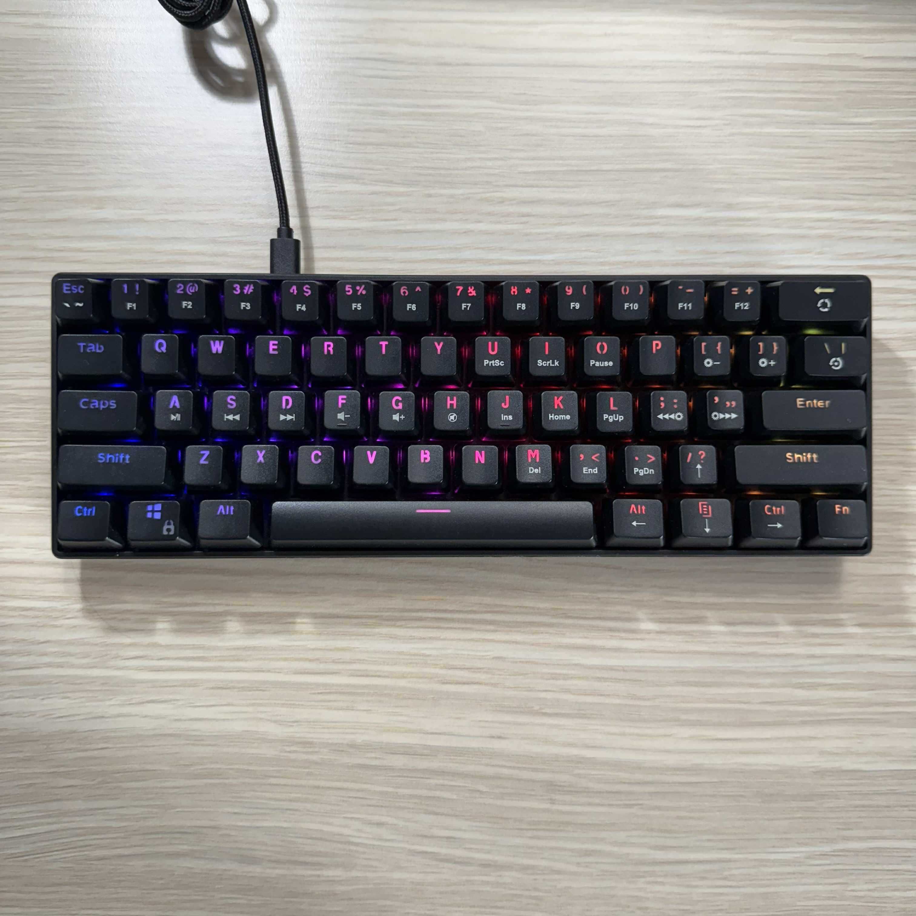 Klawiatura savio blackout outemu blue