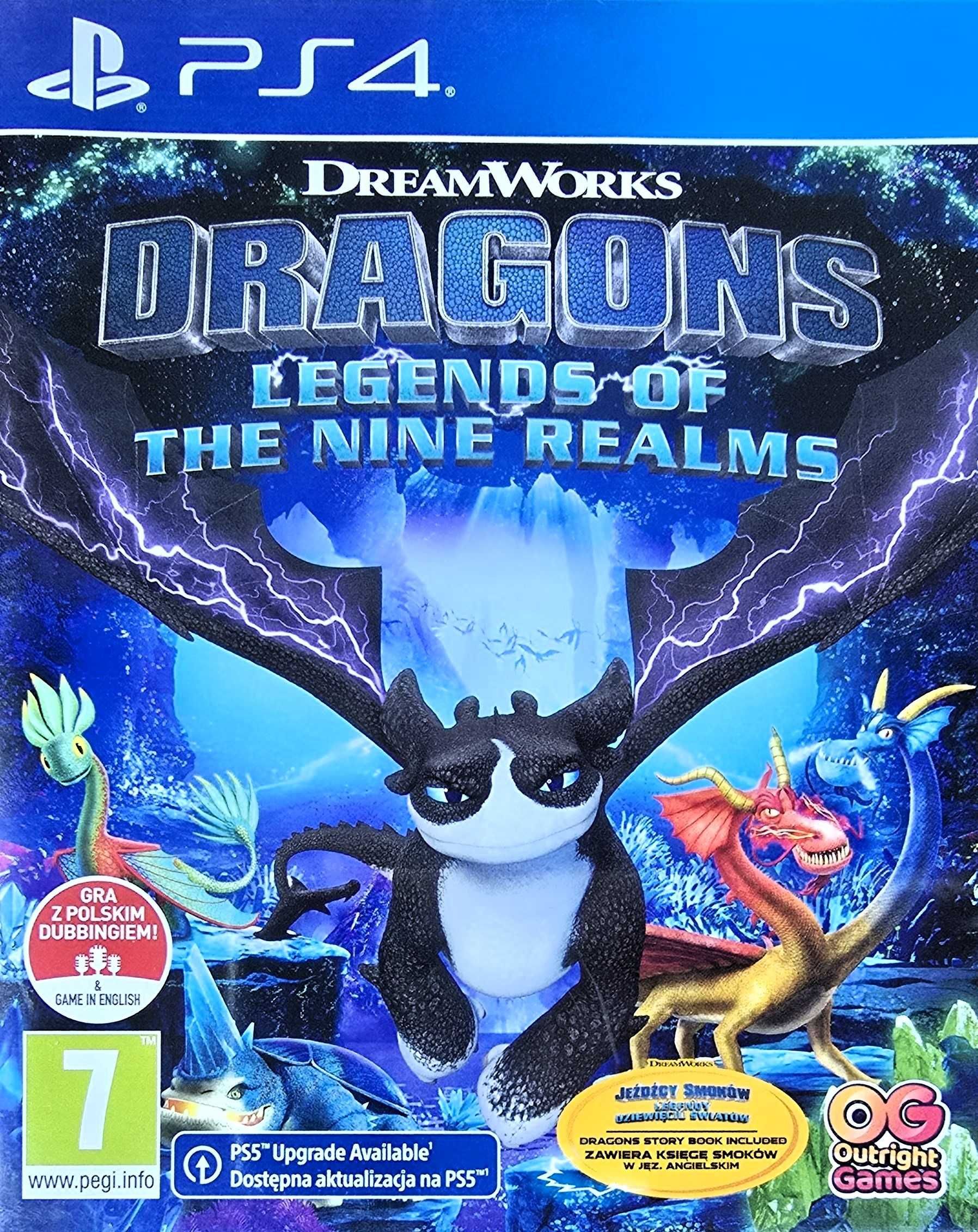 Dragons Legends of The Nine Realms PL Playstation 4 PS4 PS5 Multigames