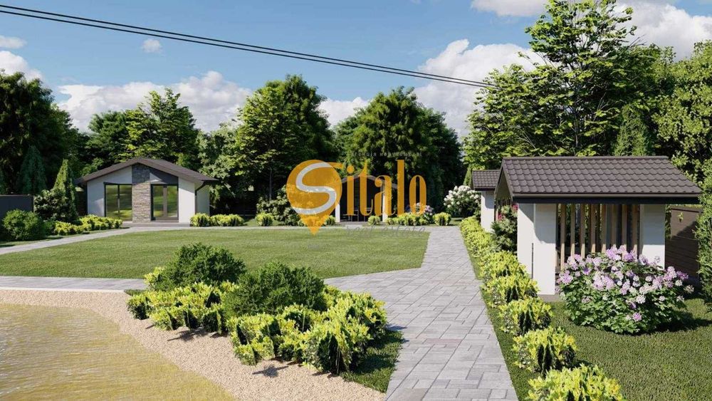 Компактний котедж у центрі с. Вишеньки, закрита територія. Без%