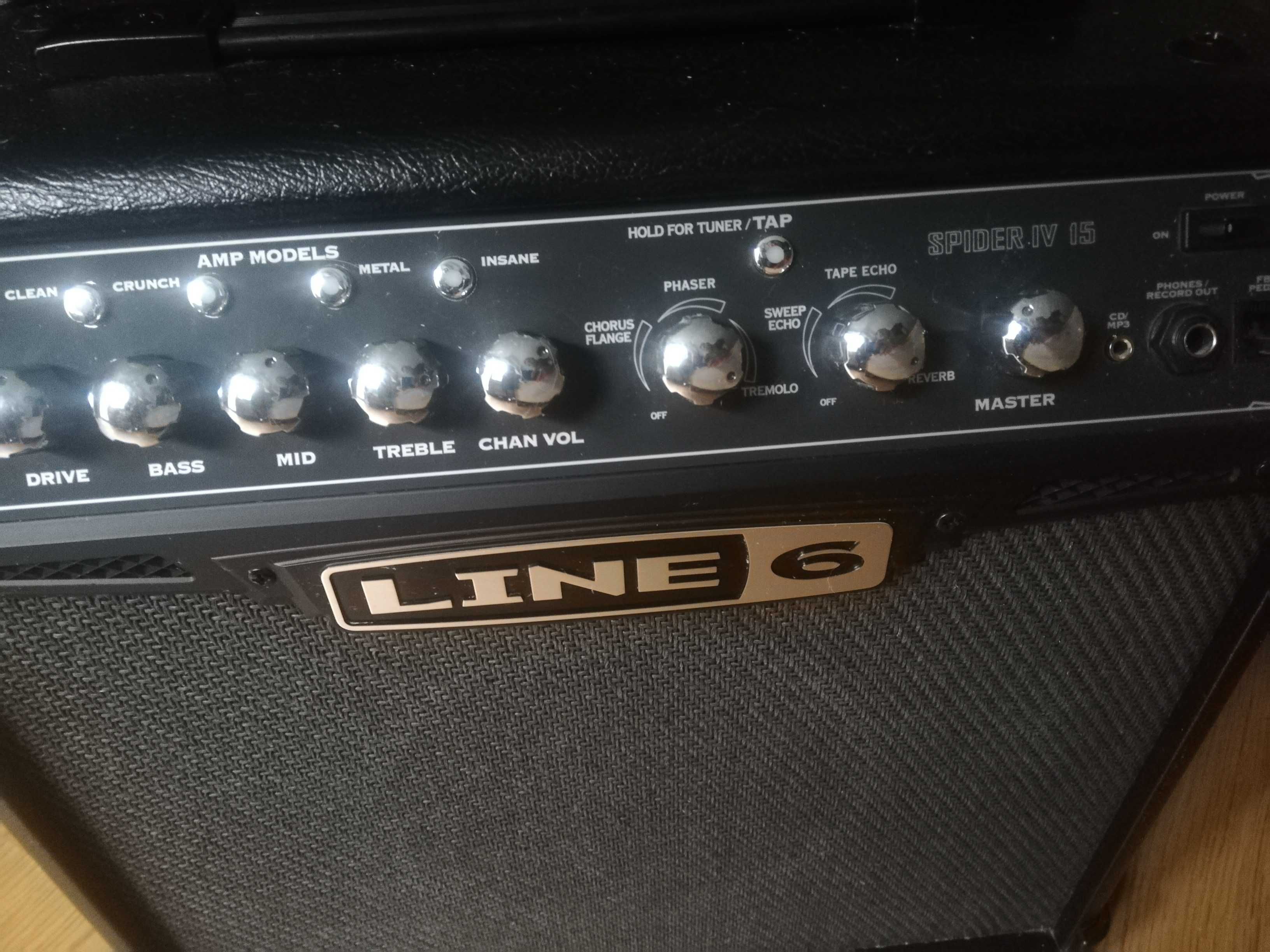 Wzmacniacz gitarowy, LINE 6 Spider IV 15, stan jak nowy! Okazja!