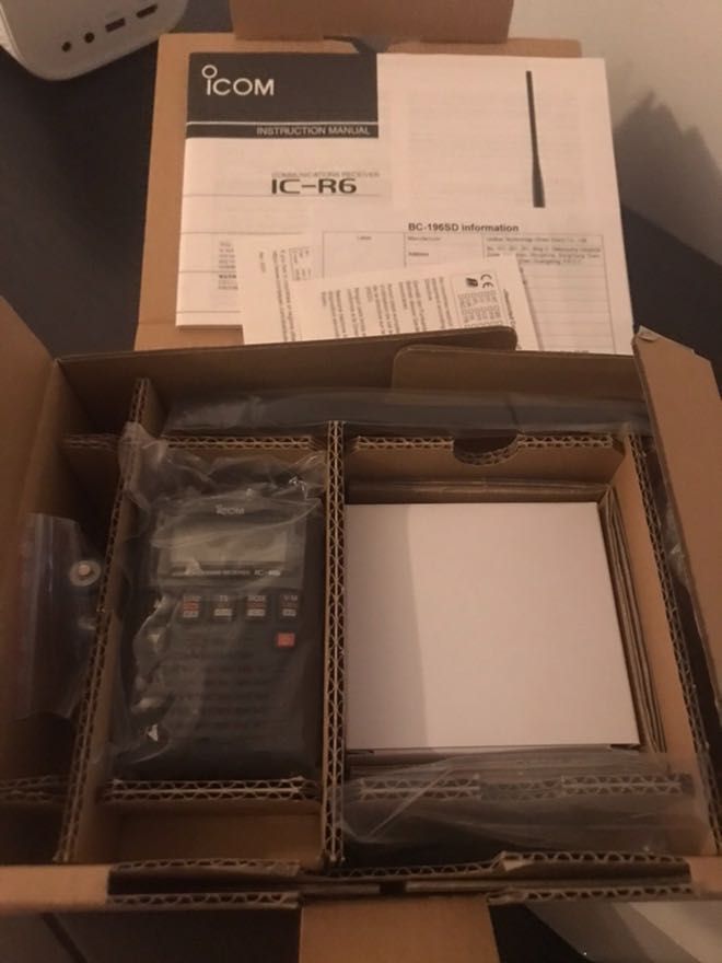 Сканер радио частот ICOM IC-R6 до 1300MHz MADE IN JAPAN