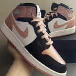 Jordan 1 Mid Light Madder Root