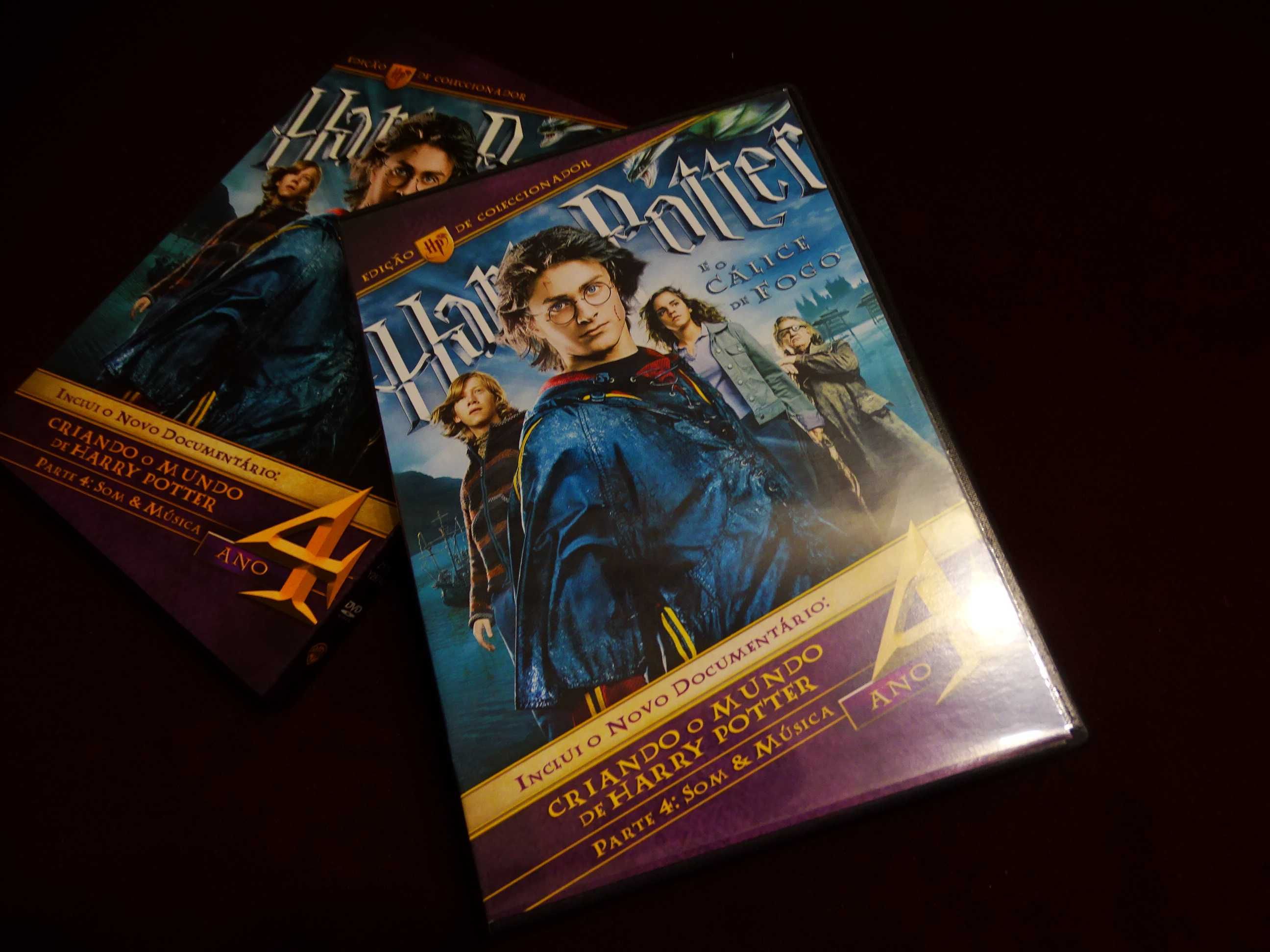 DVD-Harry Potter e o cálice de fogo-Edição 3 discos