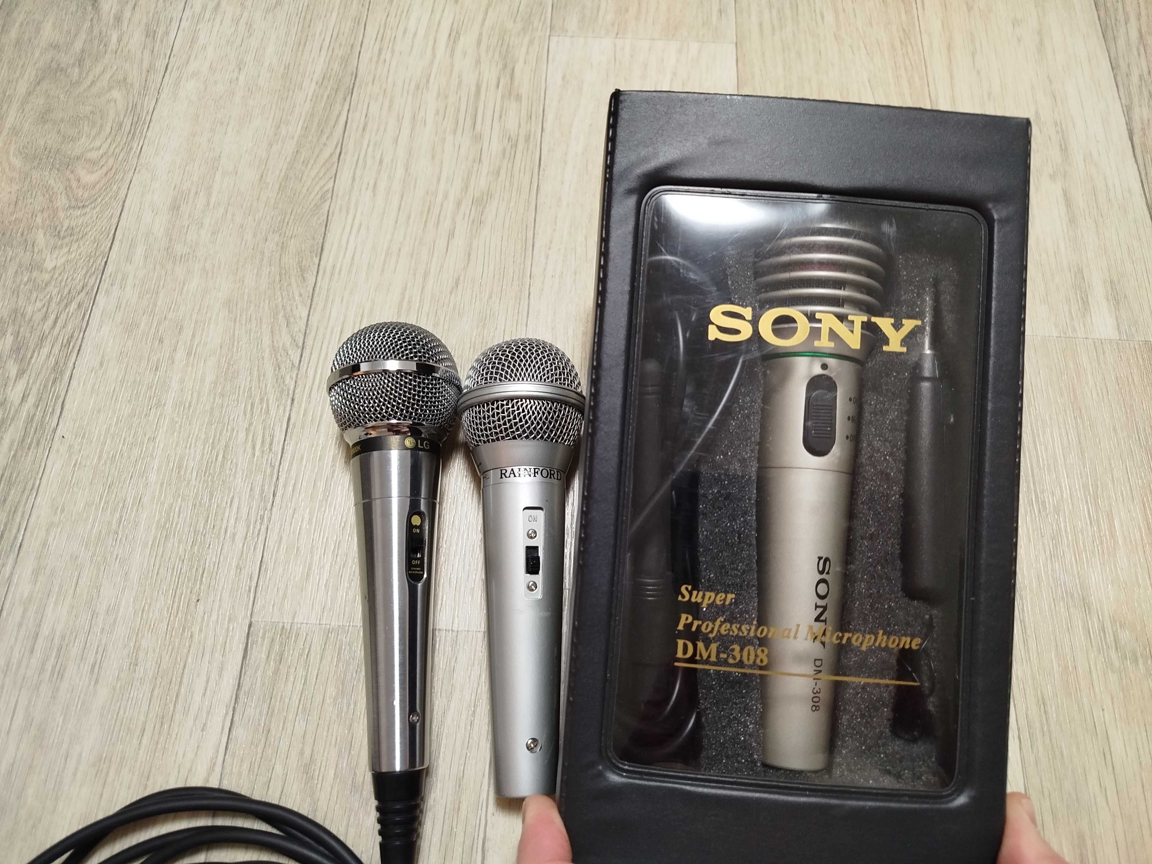 Вокальный микрофон SONY DM-308 + переходник адаптер