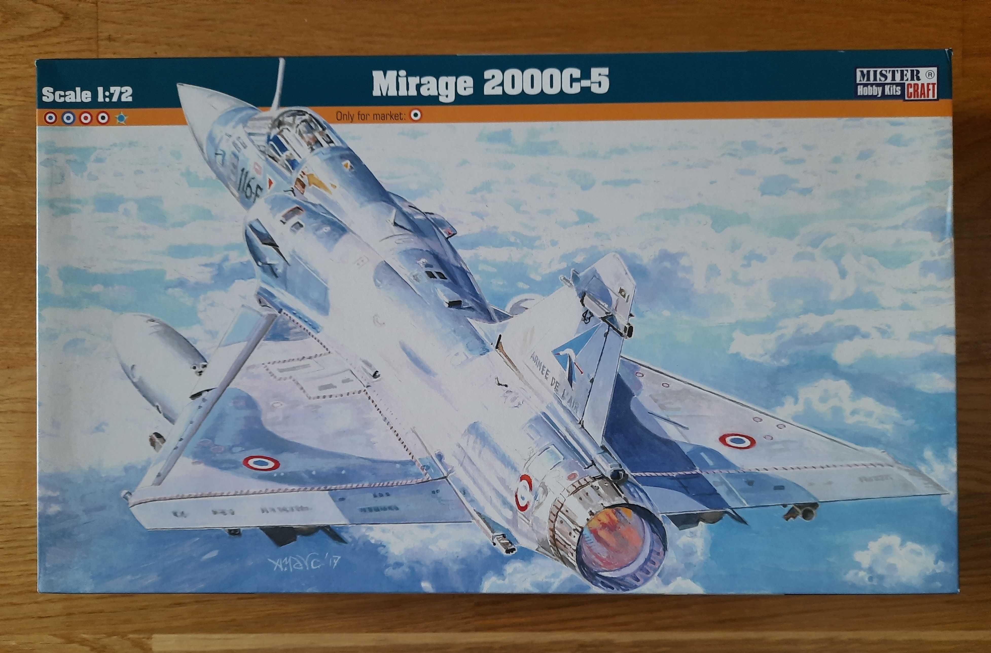 Model do sklejania Mirage 2000C-5 skala 1/72