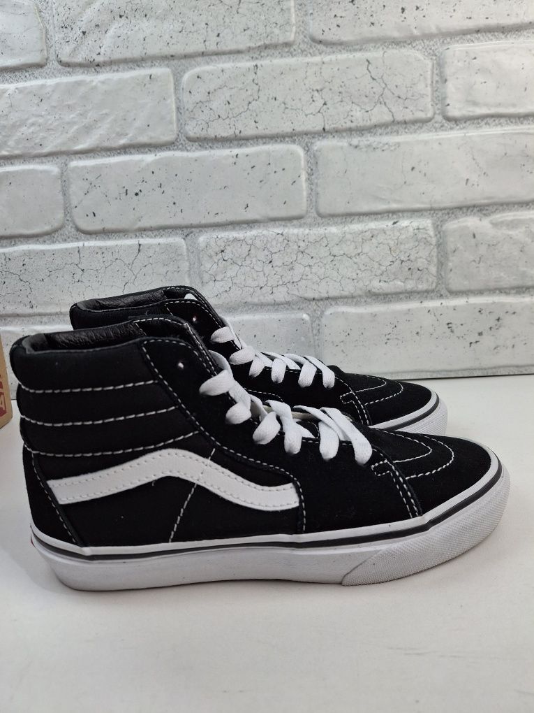Trampki wysokie sneakersy Vans Sk8-Hi r.33