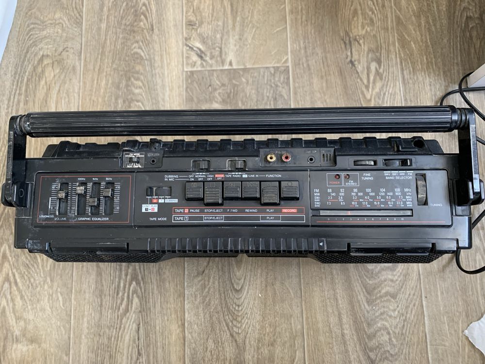 sharp stereo radio cassette recorder WQ-T231