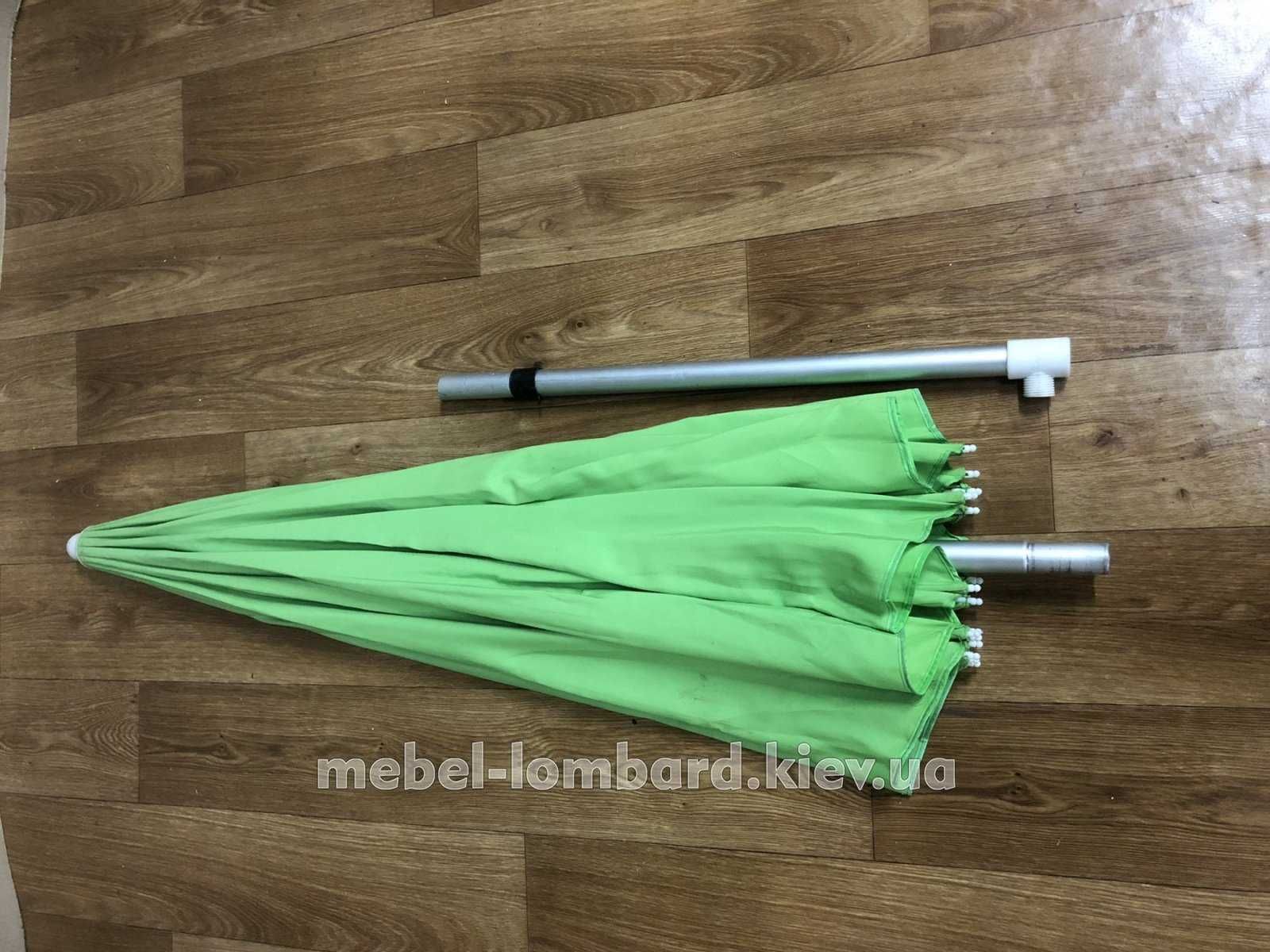 Зонт садовый "ТЕ-005-240 Time Eco " Зеленый" 2.4 м ,бу