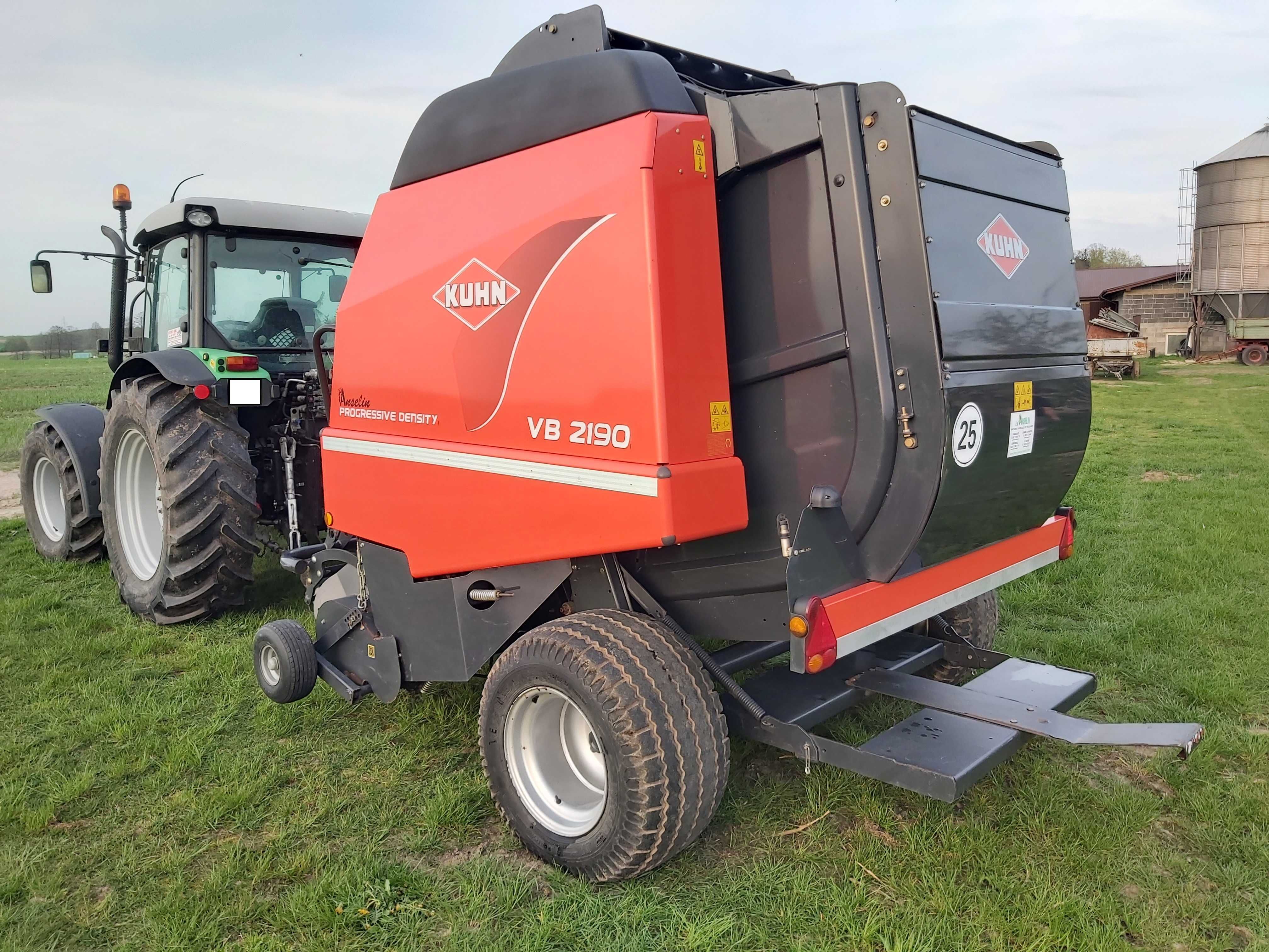 Prasa KUHN VB 2190 jak NOWA 8 tys bali (vicon, 2160, deutz fahr)