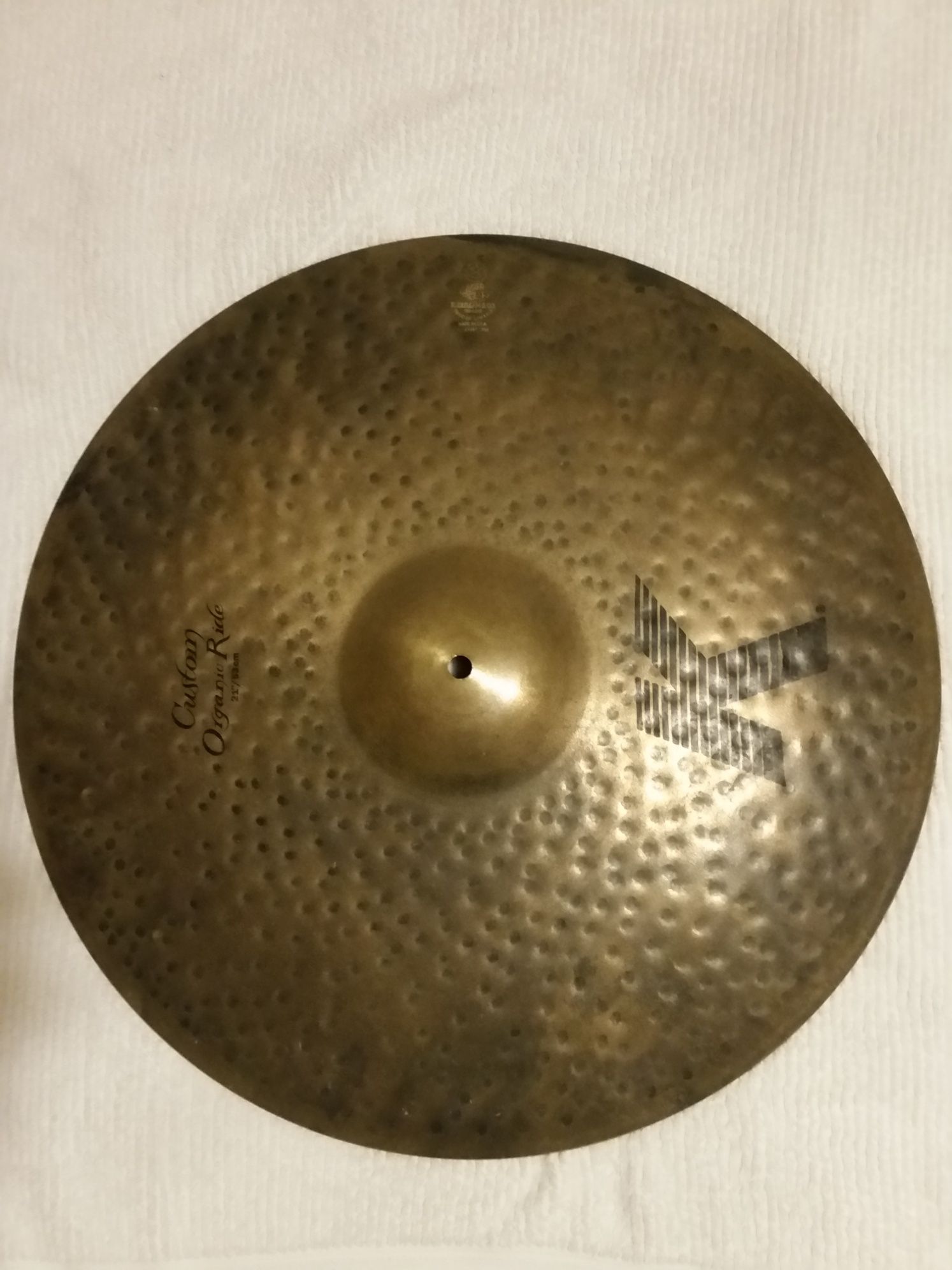 Ride Zildjian K custom Organic 21