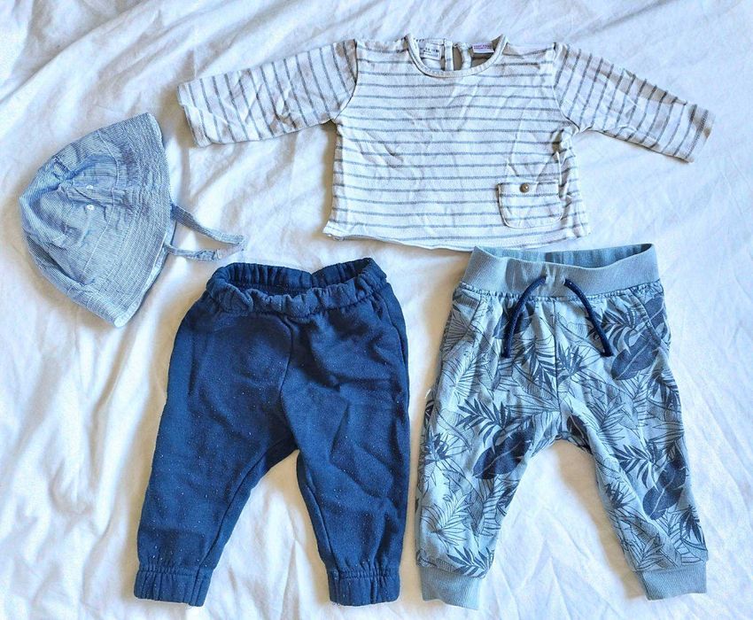 roupa e calçado 3-6 meses  68cm