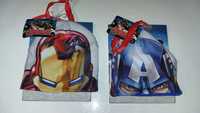 Czapeczki dziecięce  Marvel Avengers +torba prezentowa Marvel.Oryginał