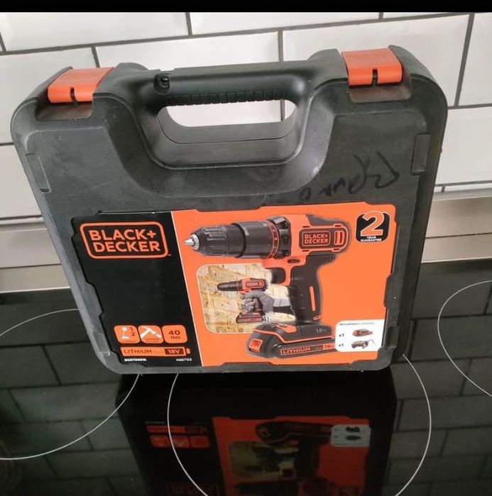 Caixa de aparafusadora Black &Decker