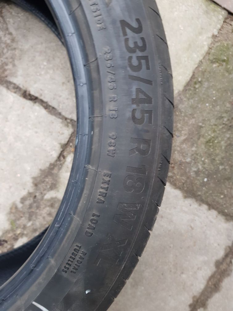 Opony letnie 235/45 R18