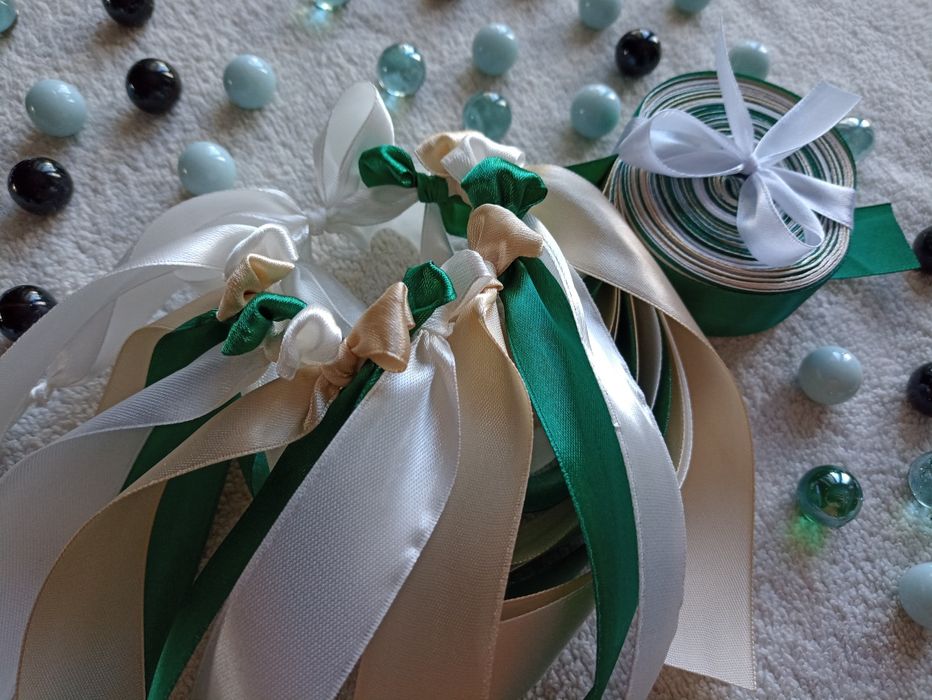 Ring oczepinowy 12 wstążek odwiązywany