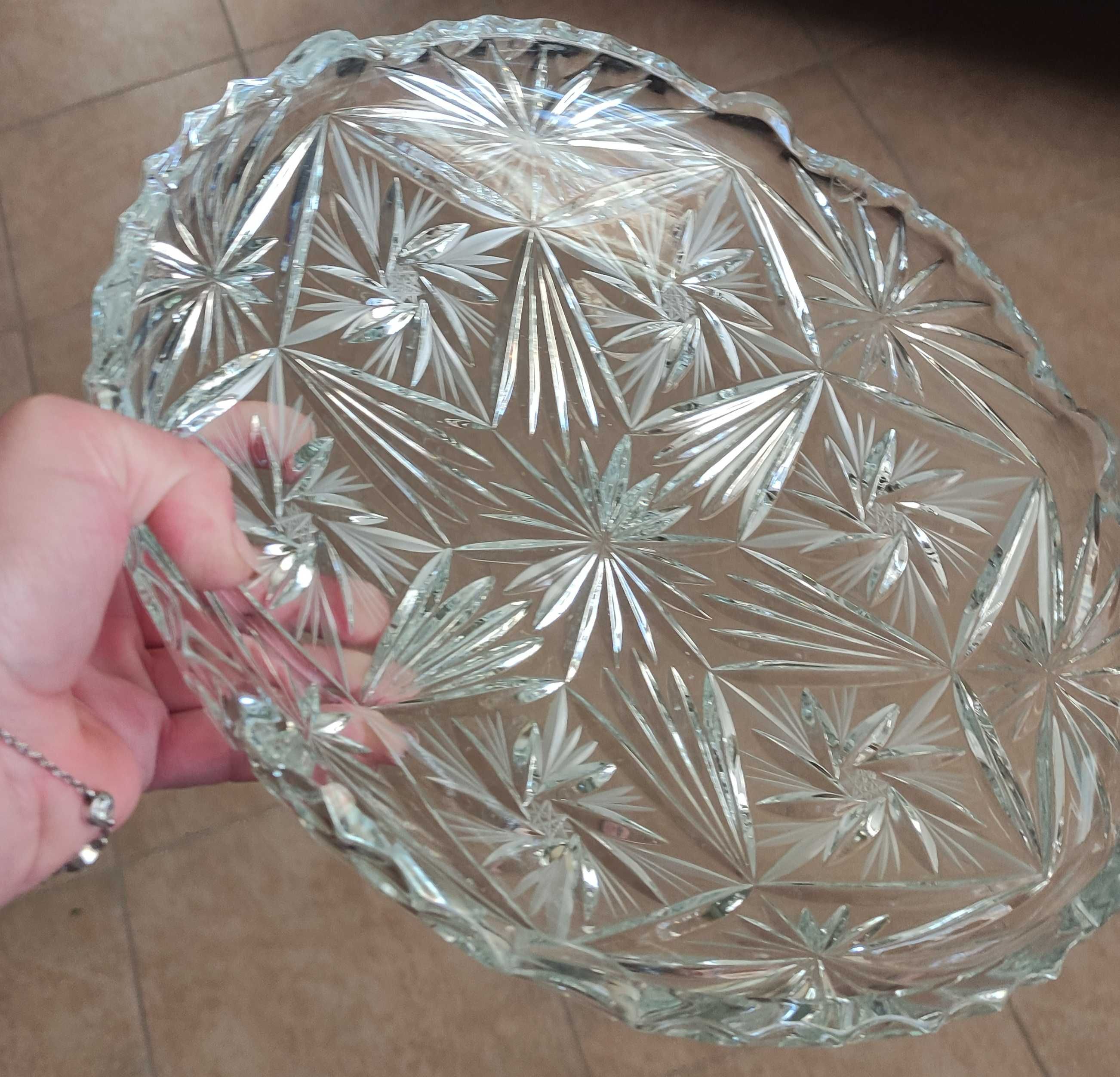 Вази часів СРСР з кришталю.