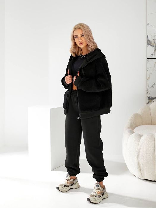 Жіночий костюм дуже теплий хутро тедді