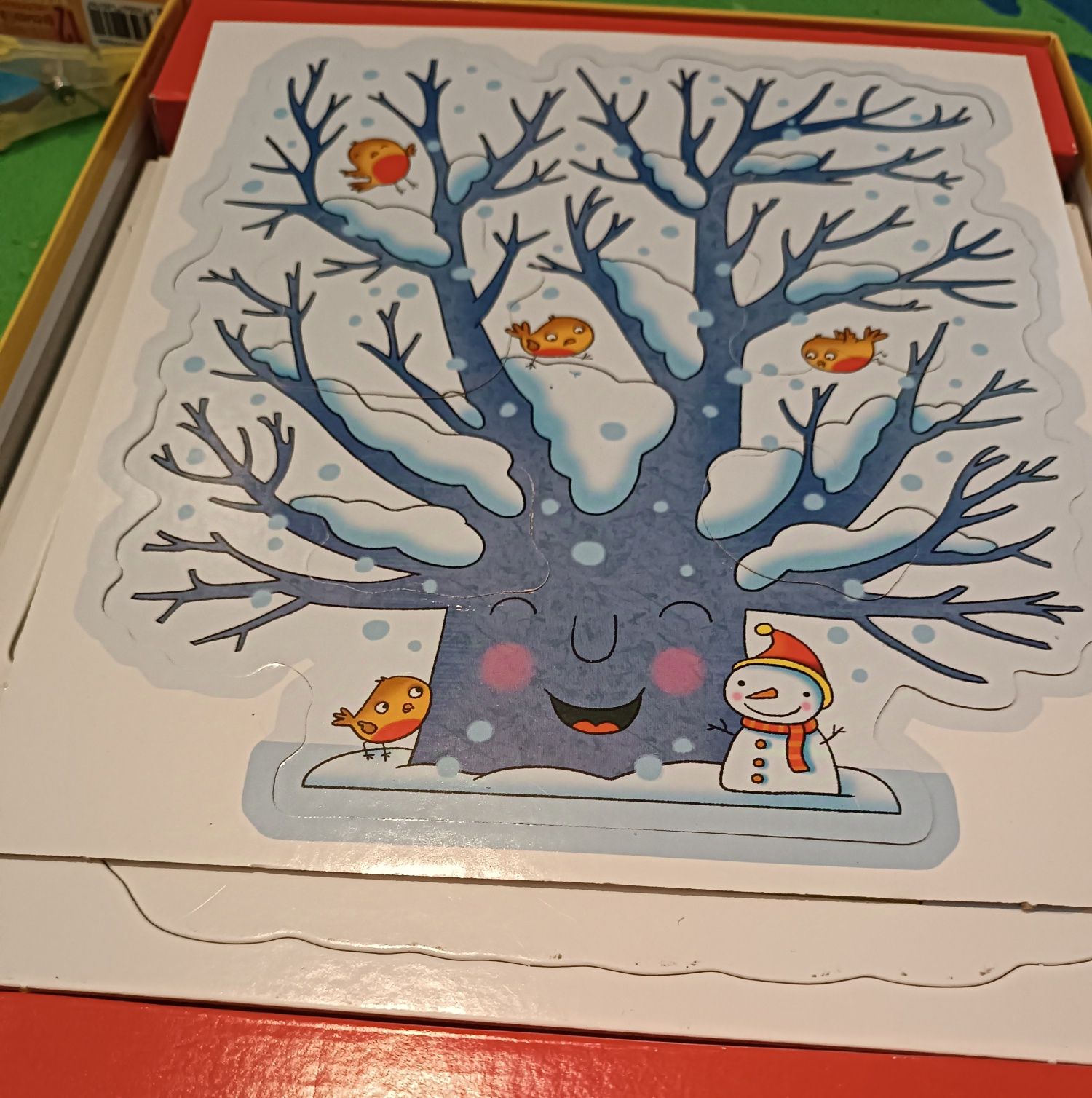 Развивающая игра "Времена года" для детей 3-6 лет