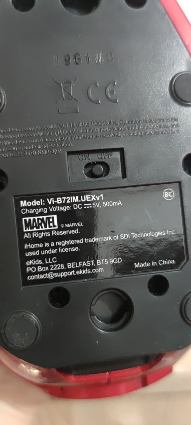 Głośnik bluetooth Iron Man