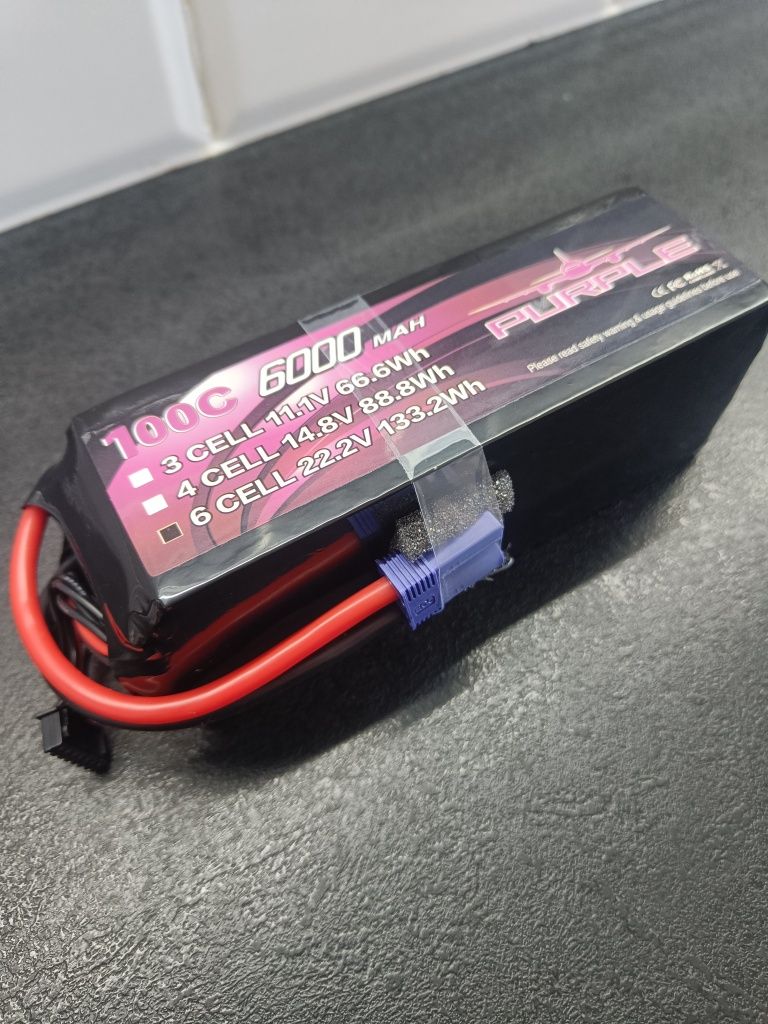 Lipo 6s CNHL 6000mah do Traxxas, Arrma, HPI, Reely, Mugen, Losi, Hobao