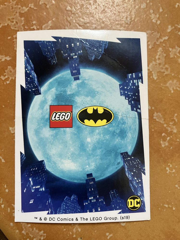 Karty lego dc comics