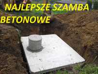 Tanie Szambo Szamba Betonowe Wodoszczelne KANAŁY i PIWNICE moja woda